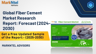 Fiber Cement Market Comprehensive Analysis and Forecast 2024-2030