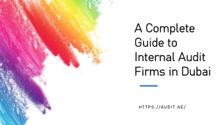 A Complete Guide to Internal Audit Firms in