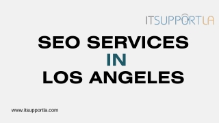 Los Angeles in SEO Services
