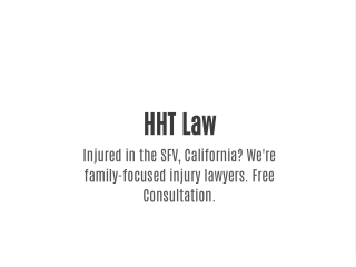 HHT Law