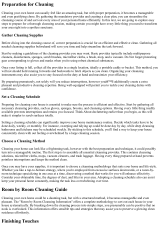 How To Scrub Your Home With Simple Steps