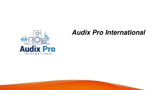 Top Wireless Interpretation Systems In India  Audixpro.com