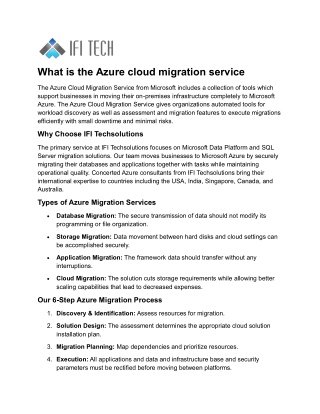 Seamless Cloud Transformation with Azure Your Complete Migration Guide