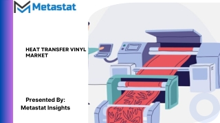 Heat Transfer Vinyl Market Size & Share, Analysis 2031