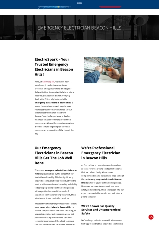 Emergency Electrician Beacon Hills