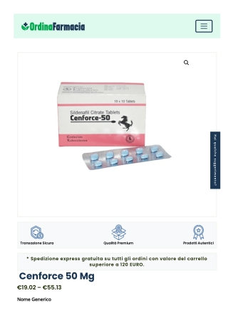 Cenforce 50 Mg