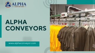 How an Overhead Conveyor Company Revolutionizes Auto Uniform Conveyor Systems and Garment Inventory Management