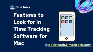 Essential Features to Look for in Mac-Compatible Time Trackers