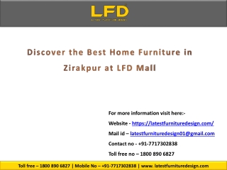 Home Furniture in Zirakpur
