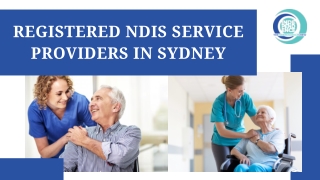 Registered NDIS Service Providers in Sydney