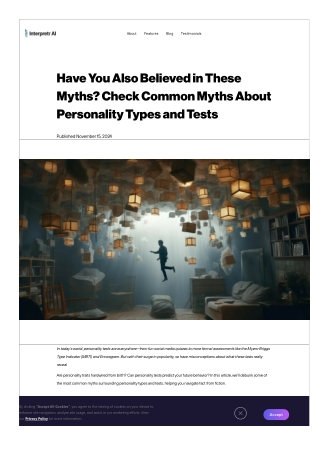 Common Myths About Personality Tests – Debunked