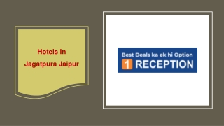 Hotels In Jagatpura Jaipur