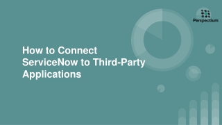 How to Connect ServiceNow to Third-Party Applications