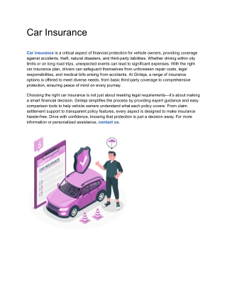 Car Insurance
