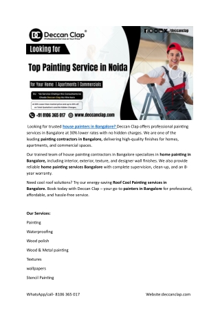 painters in bangolore