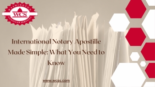 International Notary Apostille Made Simple: What You Need to Know