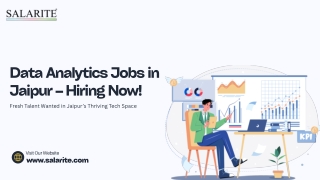 Data Analytics Jobs in Jaipur – Hiring Now!