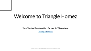 1Welcome to Triangle Homez