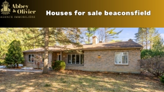 Houses for sale beaconsfield
