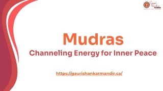 Mudras_ Channeling Energy for Inner Peace