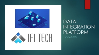 Empowering Data-Driven Decisions with IFI Techsolutions' Data Integration Platfo