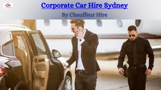 Corporate Car Hire Sydney