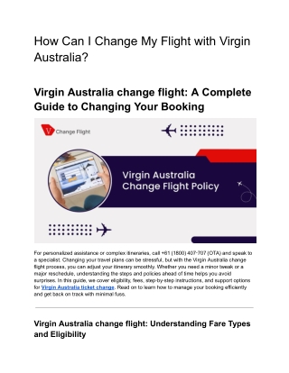 Call  61(1800) 407-707 for Virgin Australia Unaccompanied Minor Booking (1)