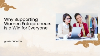 Why Supporting Women Entrepreneurs Is a Win for Everyone
