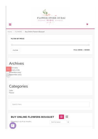 Premium Flower Bouquet Delivery in Dubai