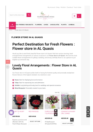 Bloom & Blossom Flower Boutique – Al Qusais