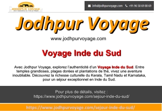 Voyage Inde du sud- Jodhpur Voyage
