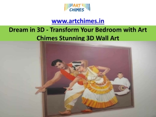 Dream in 3D - Transform Your Bedroom with Art Chimes Stunning 3D Wall Art