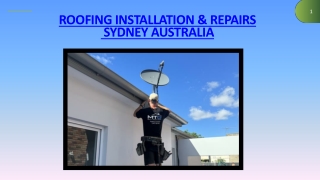 Roofing Installation & Repairs Sydney Australia
