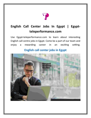English Call Center Jobs In Egypt  Egypt-teleperformance.com