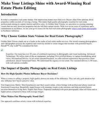 Make Your Listings Shine with Award-Winning Real Estate Photo Editing