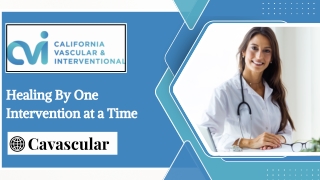 Pelvic Venous Congestion Syndrome - Cavascular