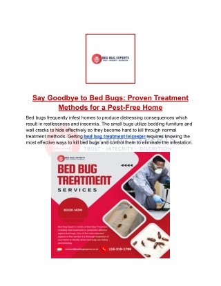 Say Goodbye to Bed Bugs_ Proven Treatment Methods for a Pest-Free Home