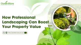 How Professional Landscaping Can Boost Your Property Value