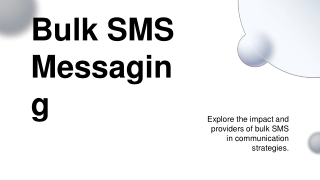 Affordable Bulk SMS Messaging Services – Telkosh
