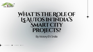 What Is the Role of L5 Autos in India’s Smart City Projects