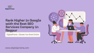 Rank Higher in Google with the Best SEO Services Company in Nagpur