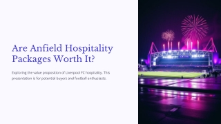 Experience Unmatched Luxury at the LFC VIP Lounge