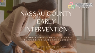Nassau County Early Intervention – Theralympic Sparks Growth from First Steps