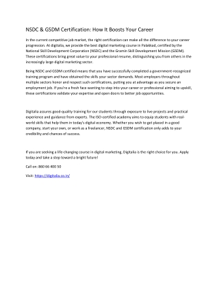 Best Digital Marketing Course in Palakkad