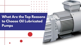 Efficient Pump Solutions for Reliable Flow