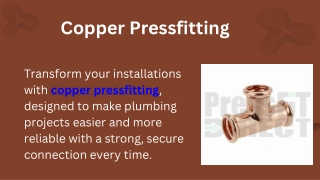 Copper Pressfitting