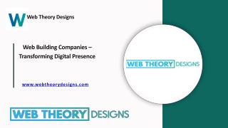 Web Building Companies – Transforming Digital Presence