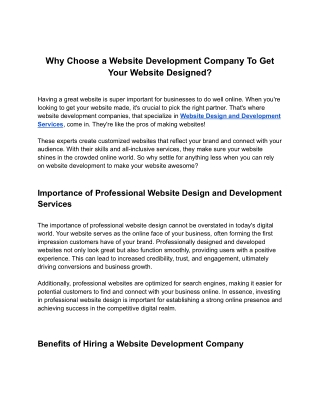 Why Choose a Website Development Company To Get Your Website Designed_ (1)