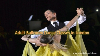 Adult Ballroom Dance Classes in London-londonballroomhub.com