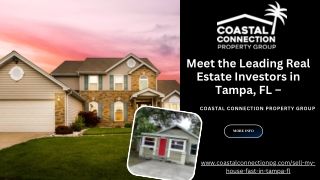 Trusted Real Estate Investors in Tampa, FL – Sell Your Home Fast for Cash